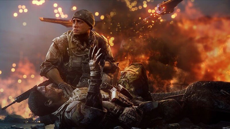 فلش 32 گیگ با بازی Battlefield 4