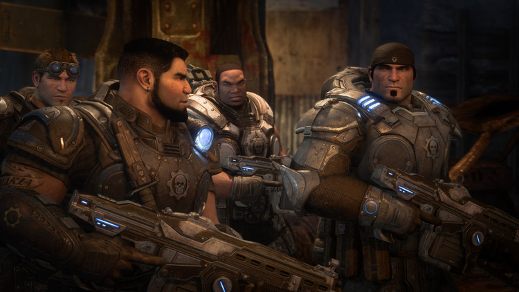 فلش 64 گیگ با بازی Gears of War: Reloaded