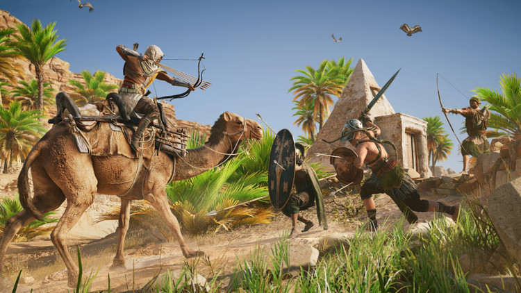 فلش 64 گیگ با بازی Assassins Creed Origins Gold