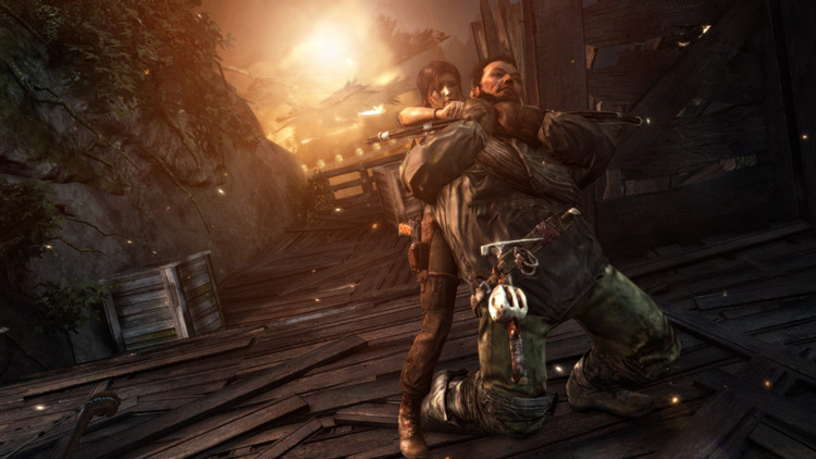 فلش 8 گیگ با بازی Tomb Raider Definitive Edition