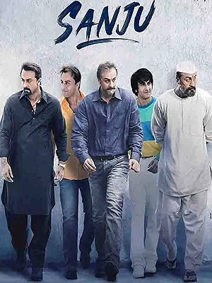 فیلم هندی Sanju 2018 ( سانجو ) با دوبله فارسی پلیر خانگی