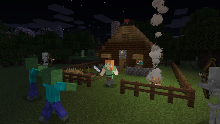 بازی Minecraft: Bedrock Edition برای کامپیوتر