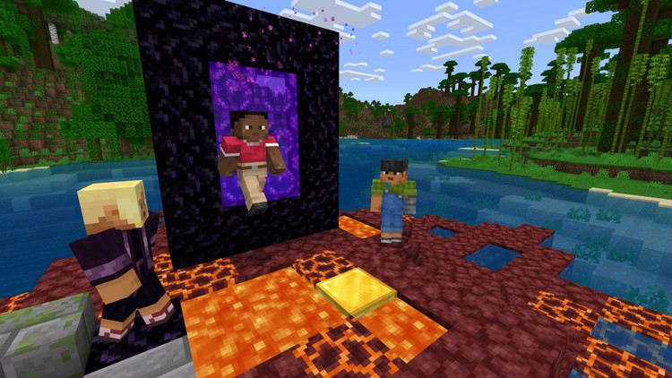 بازی Minecraft: Bedrock Edition برای کامپیوتر