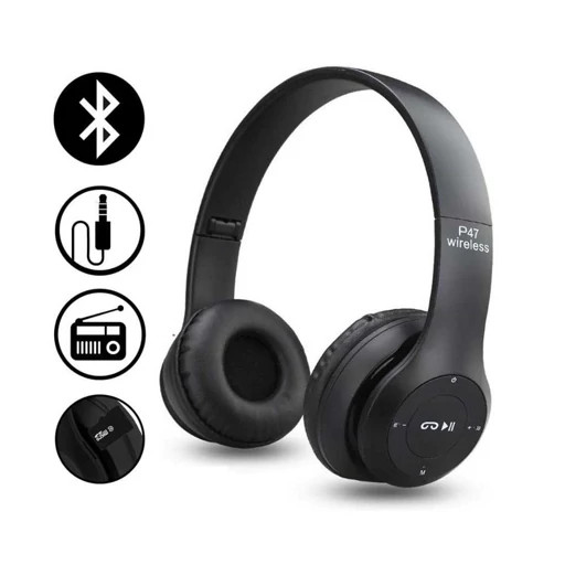 هدفون بلوتوثی رم خور P47