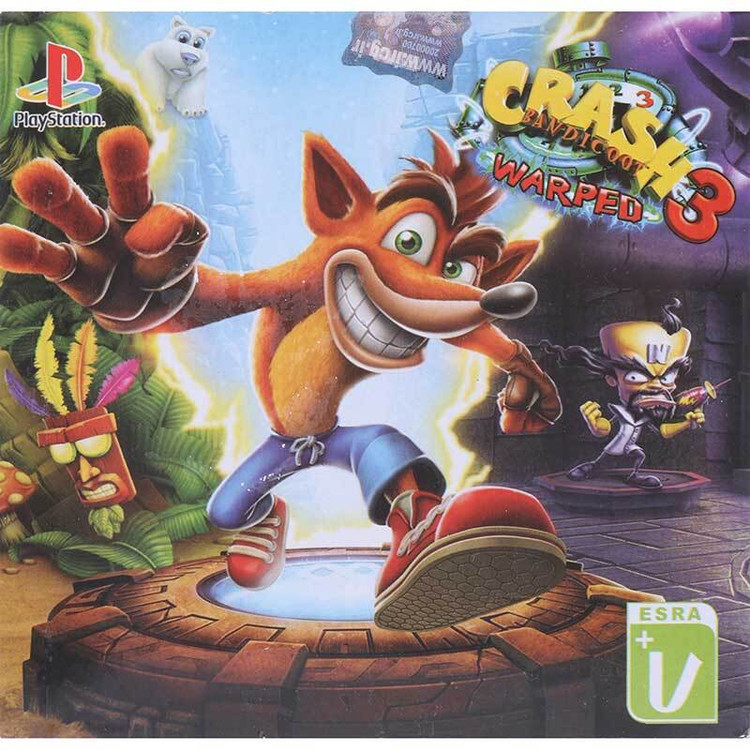 بازی پلی استیشن Crash Bandicoot 3 Warped برای PS1