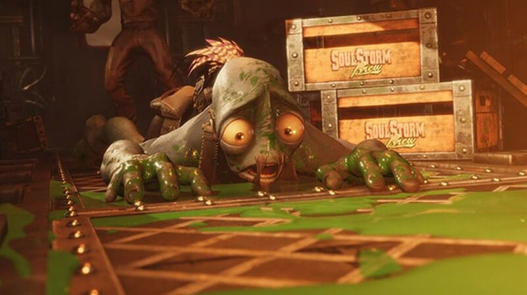 بازی پلی استیشن 5 نسخه رایتی نسخه هکشده بازی Oddworld Soulstorm ps5