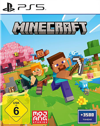 بازی پلی استیشن 5 نسخه رایتی نسخه هکشده بازی Minecraft ps5