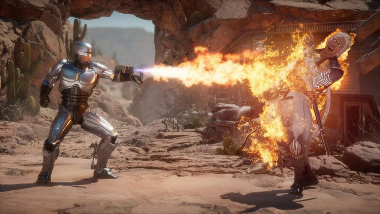 بازی پلی استیشن 5 نسخه رایتی نسخه هکشده بازی Mortal Kombat 11 ps5