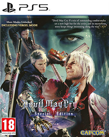 بازی پلی استیشن 5 نسخه رایتی نسخه هک‌شده بازی Devil May Cry 5 ps5