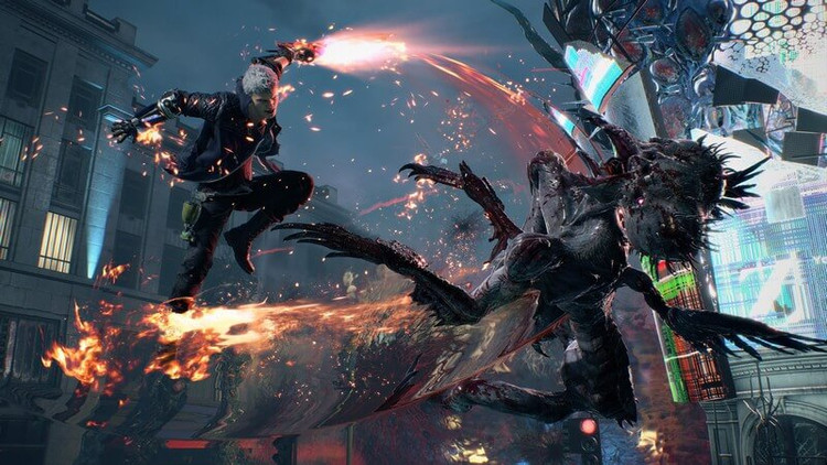 بازی پلی استیشن 5 نسخه رایتی نسخه هکشده بازی Devil May Cry 5 ps5