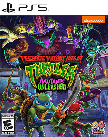 بازی پلی استیشن 5 نسخه رایتی نسخه هک‌شده بازی TMNT Mutants Unleashed ps5