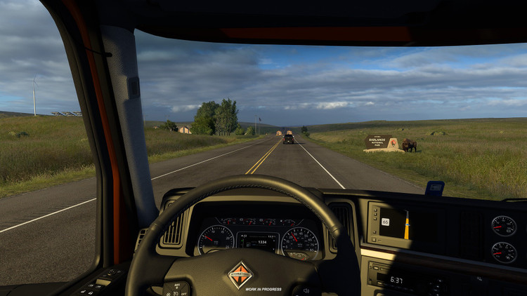 بازی کامیون American Truck Simulator Road Trip Ford برای کامپیوتر
