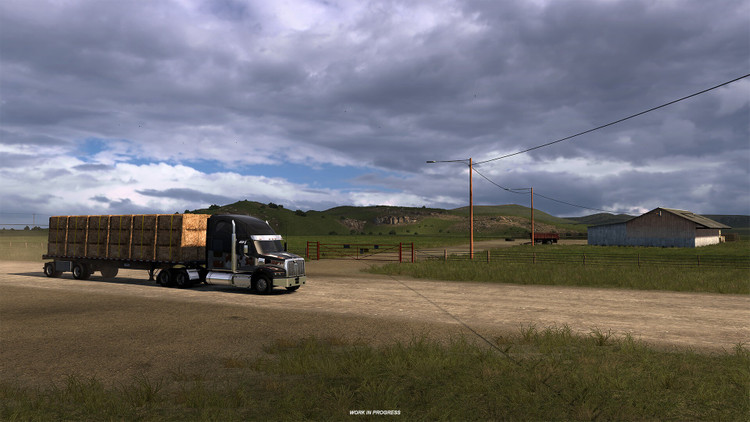 بازی کامیون American Truck Simulator Road Trip Ford برای کامپیوتر