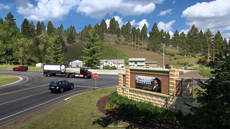 بازی کامیون American Truck Simulator Road Trip Ford برای کامپیوتر